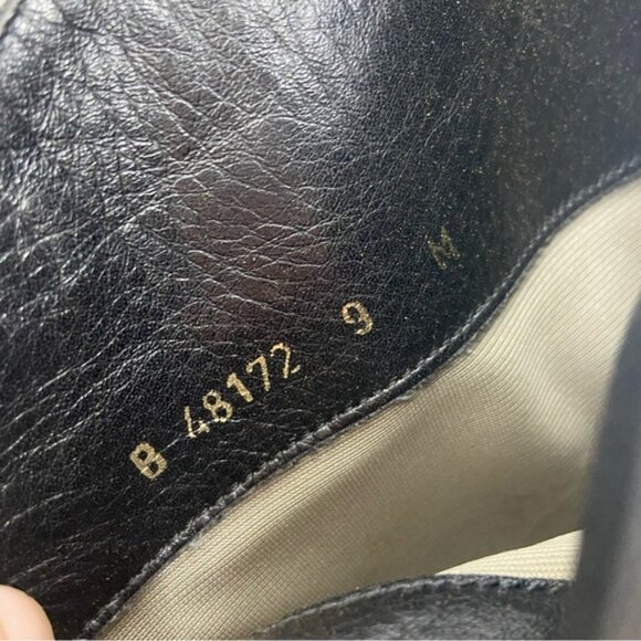 Buttery Soft Black Leather Western Cowboy Heeled Boots Women’s Size 9 - Picture 10 of 12